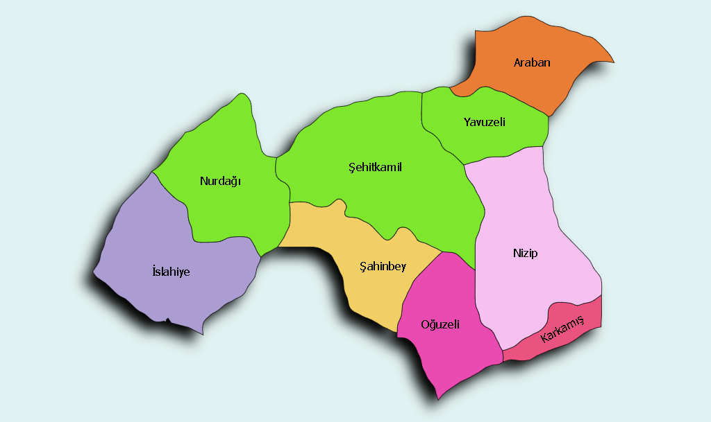 gaziantep haritası