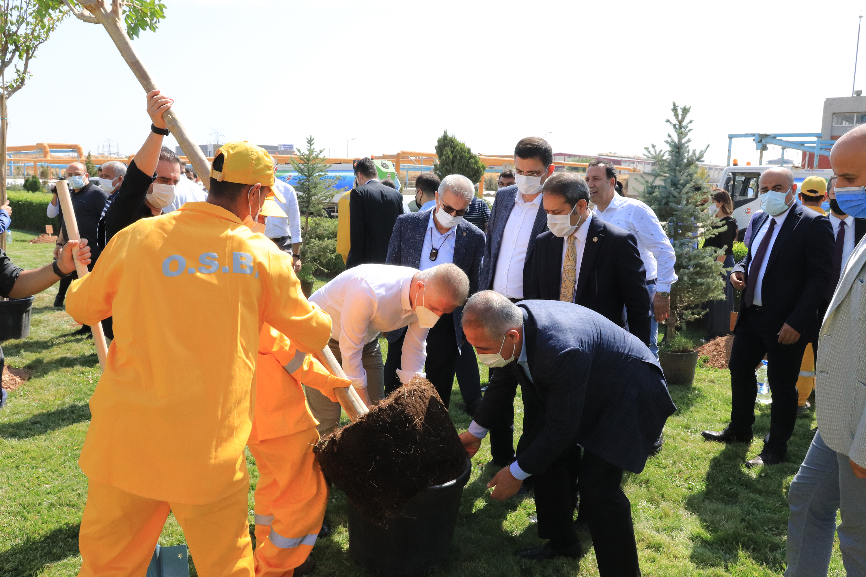 Gaziantep OSB çevre yatırımlarına devam ediyor